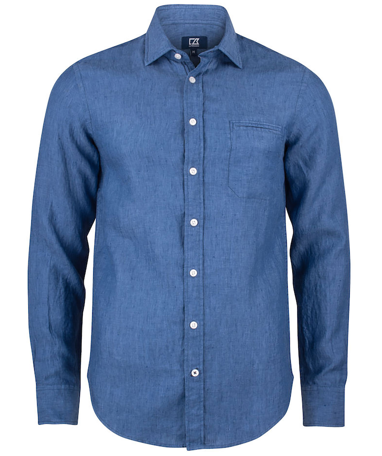 Cutter & Buck Summerland Modern fit linskjorte, Dream blue