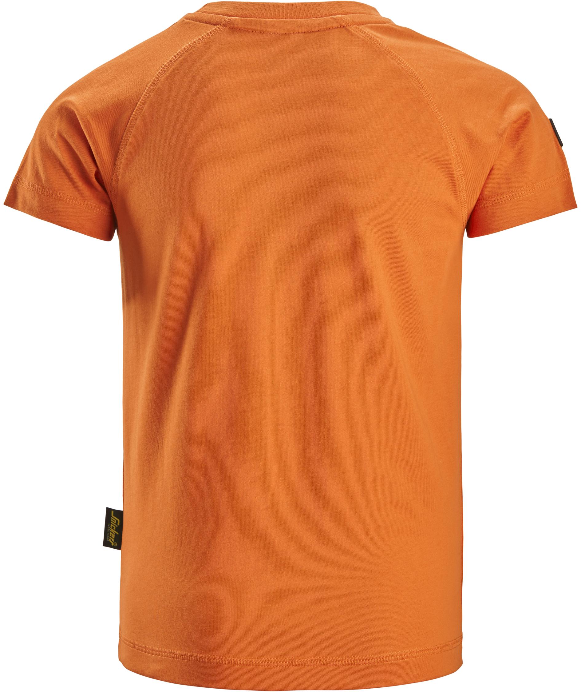 Snickers logo T-shirt 7514 for kids, Warm Orange, large image number 1