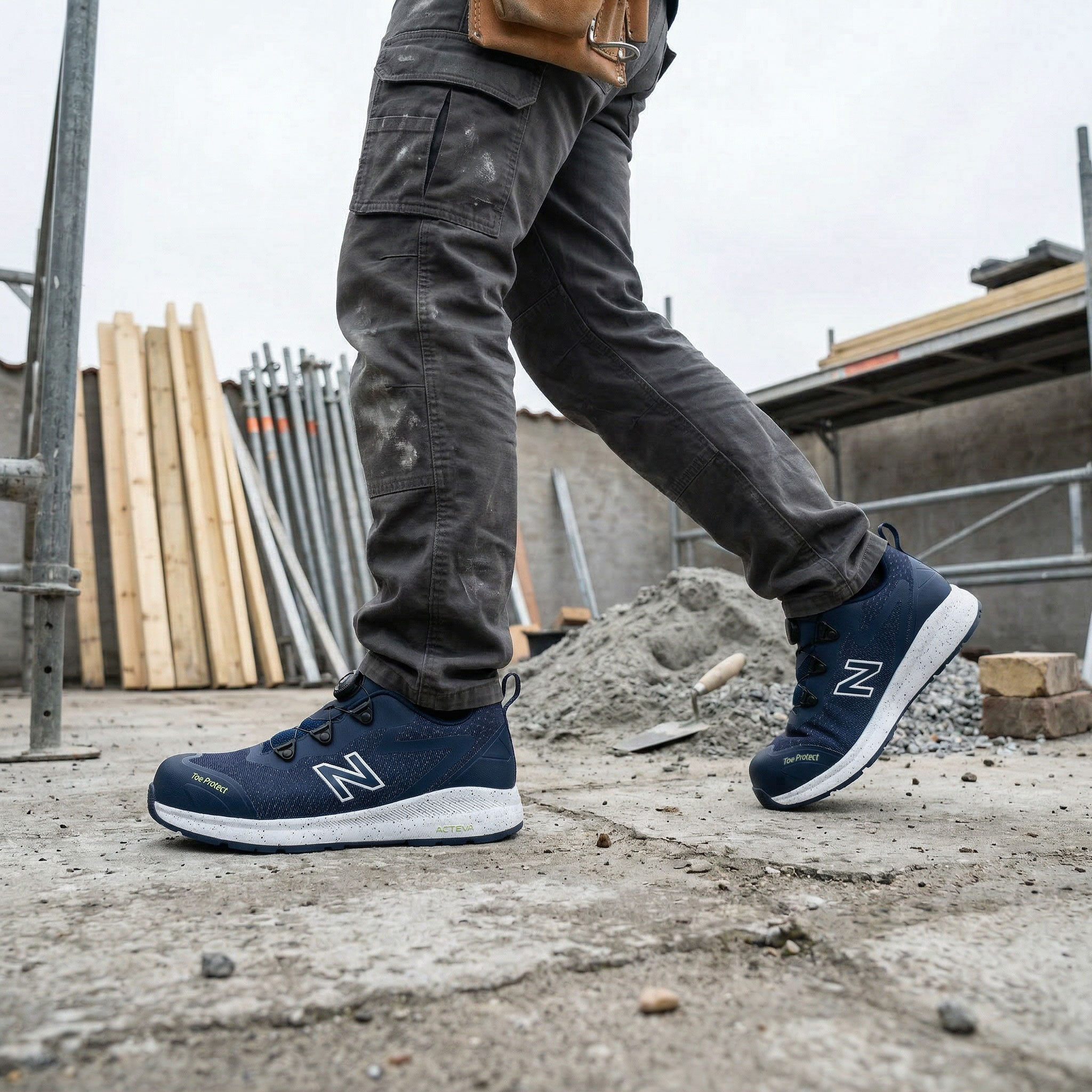 New Balance Logic Boa sikkerhedssko S1P, Navy, large image number 1