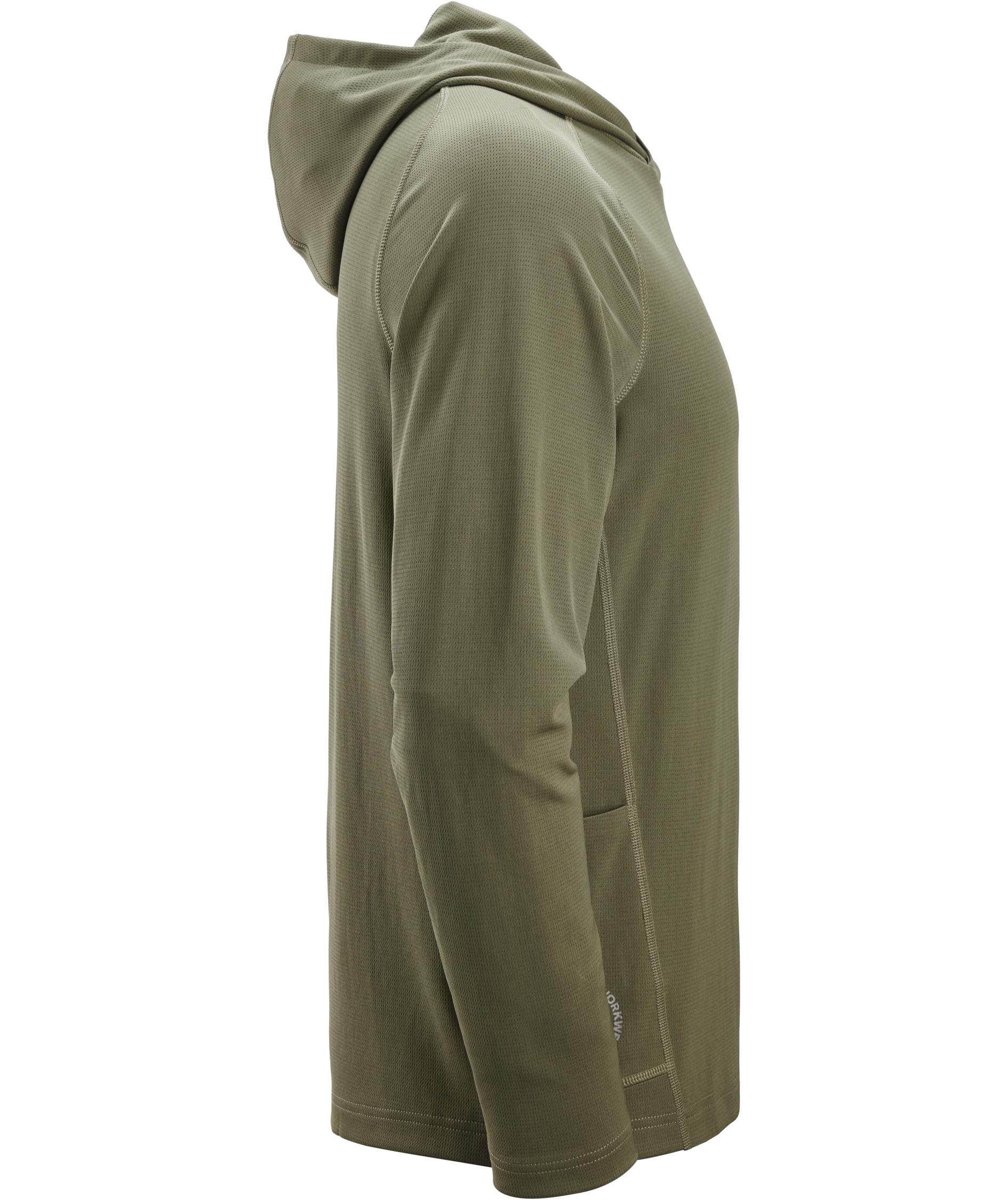 Snickers Stay Fresh hoodie 2456, Khaki Green, large image number 2