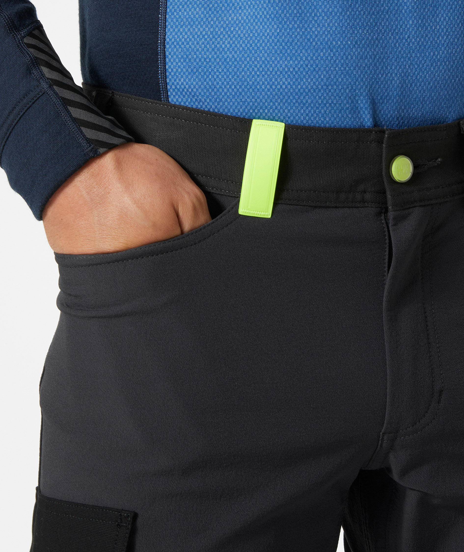 Helly Hansen Oxford 4X servicebukse full stretch, Ebony/svart, large image number 5