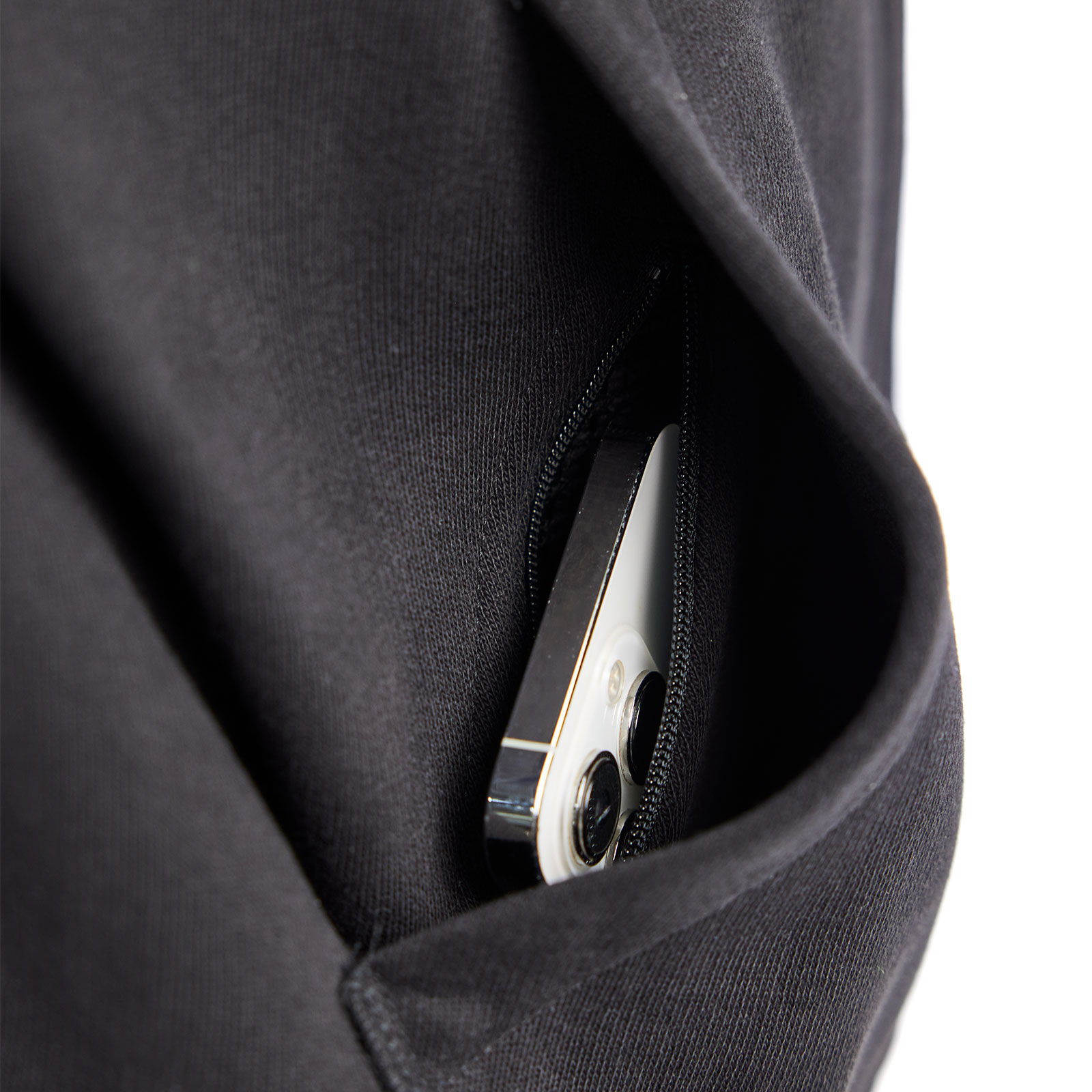 Bl&aring;kl&auml;der&nbsp;hoodie with zipper, Black, large image number 5