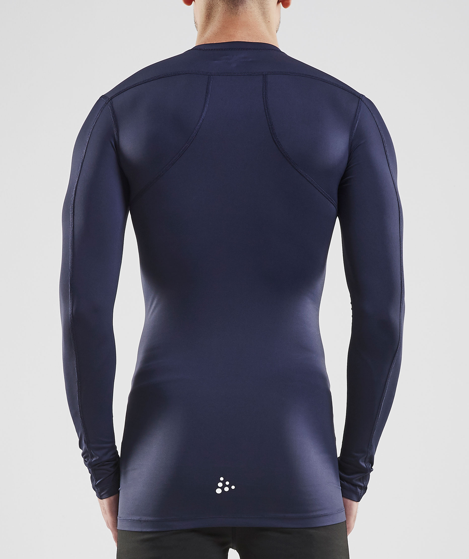 Craft Pro Control Compression l&aring;ng&auml;rmad T-shirt, Navy, large image number 4