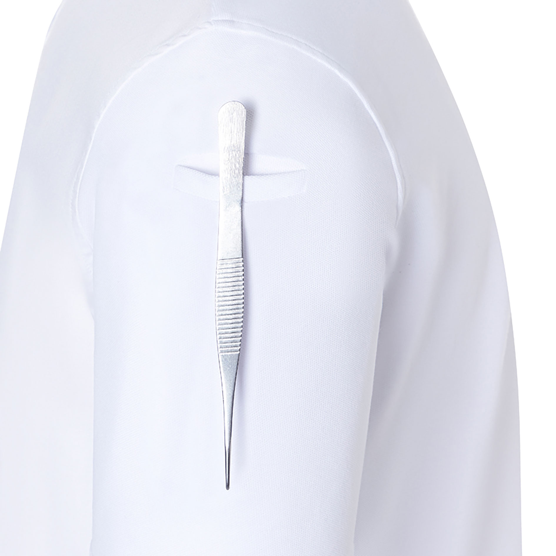 Karlowsky DIAMOND CUT&reg; Avantgarde short-sleeved chef jacket, White, large image number 5