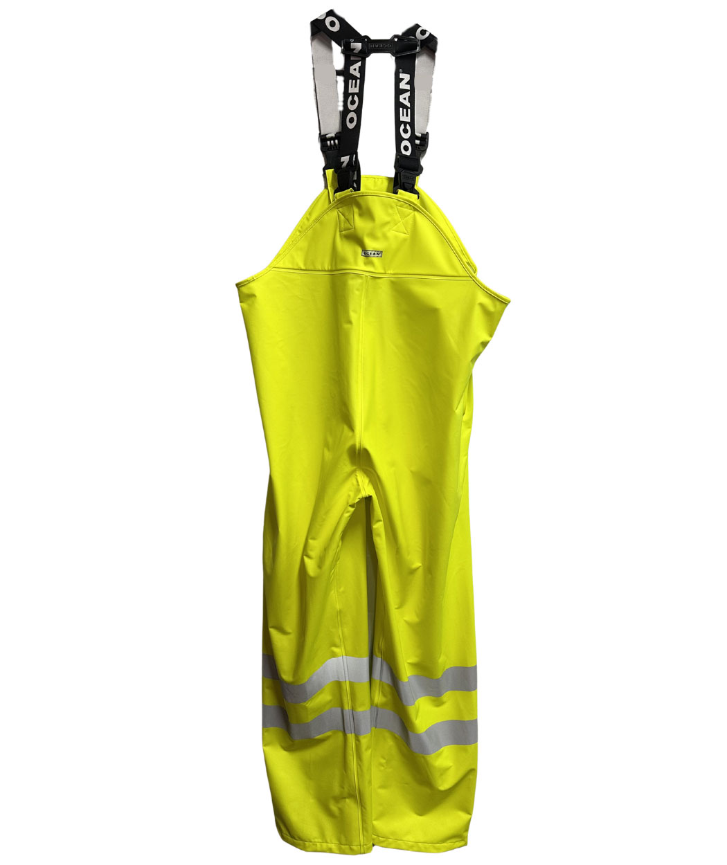 Ocean Beacon Comfort rain bib and brace, Hi-Vis Yellow, large image number 2