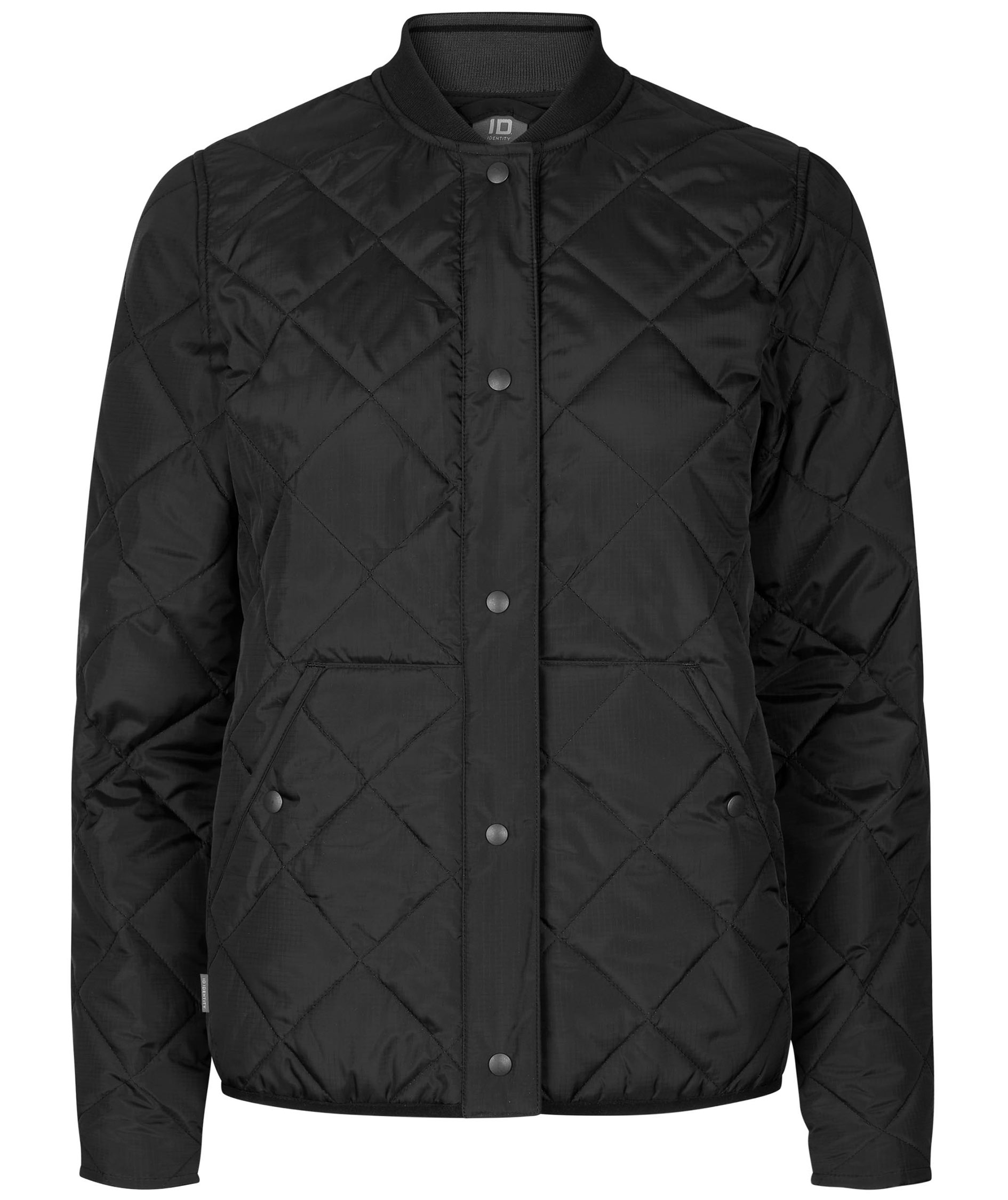 ID Allround vadderad termojacka dam, Svart