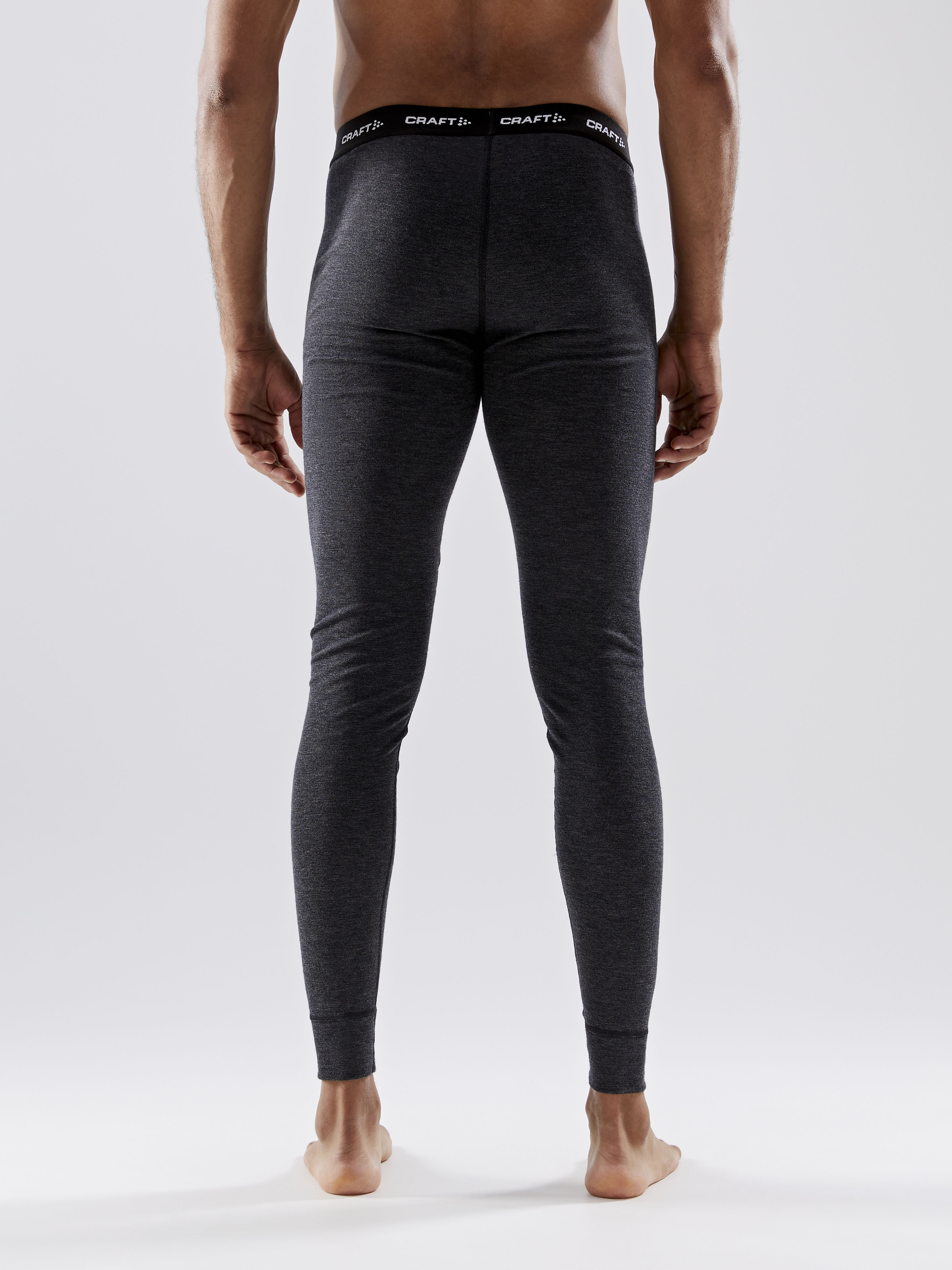 Craft Core Baselayer-set mit Merinowolle, Schwarz melange, large image number 7