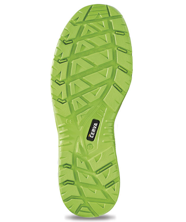 Cerva Halwill Low Sicherheitsschuhe S1P, Schwarz/Gr&uuml;n