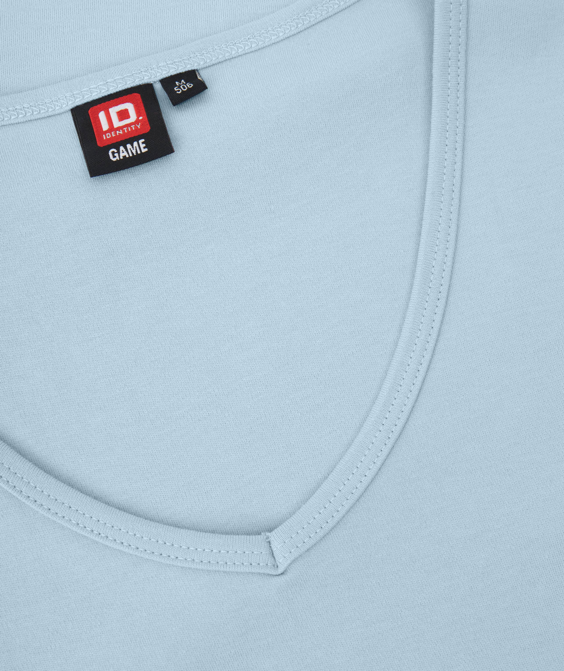 ID Interlock T-shirt dam, Ljus Bl&aring;, large image number 3