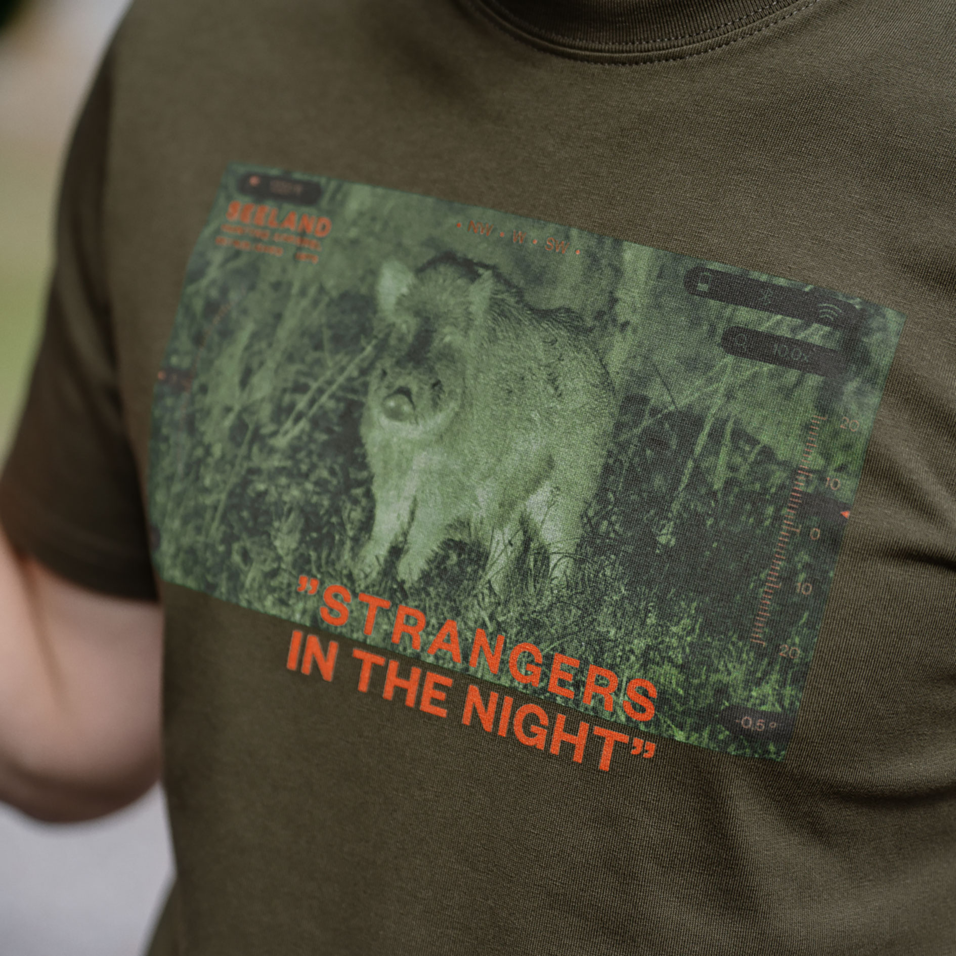 Seeland Nightvision T-shirt, Pine green, large image number 3