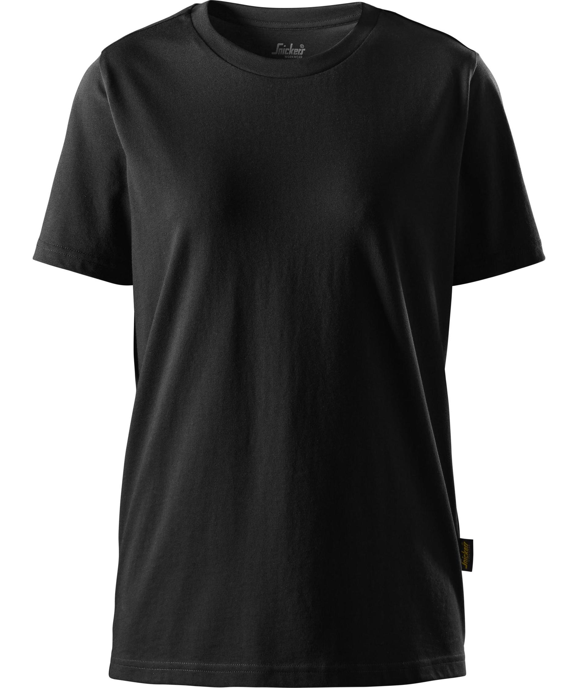 Snickers women's T-shirt 2557, Black