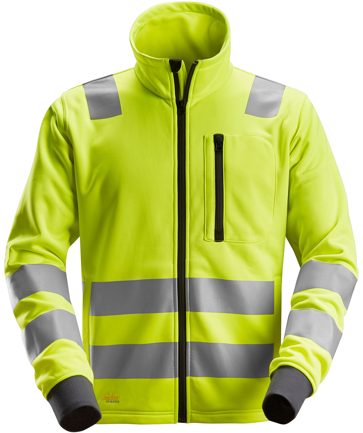 Snickers AllroundWork fleecejakke 8036, Hi-Vis&nbsp;Gul, Hi-Vis&nbsp;Gul, swatch