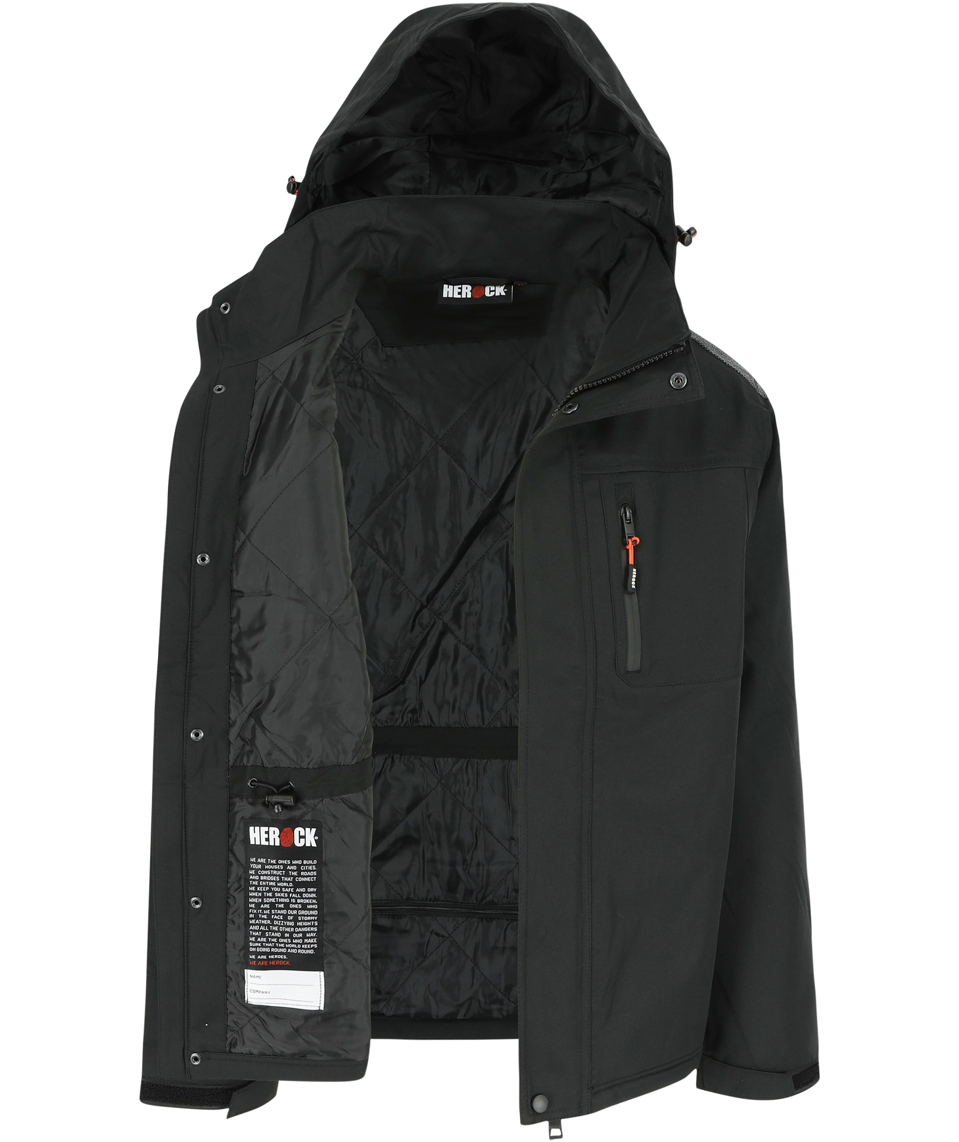 HEROCK Persia winter jacket, Black, large image number 5