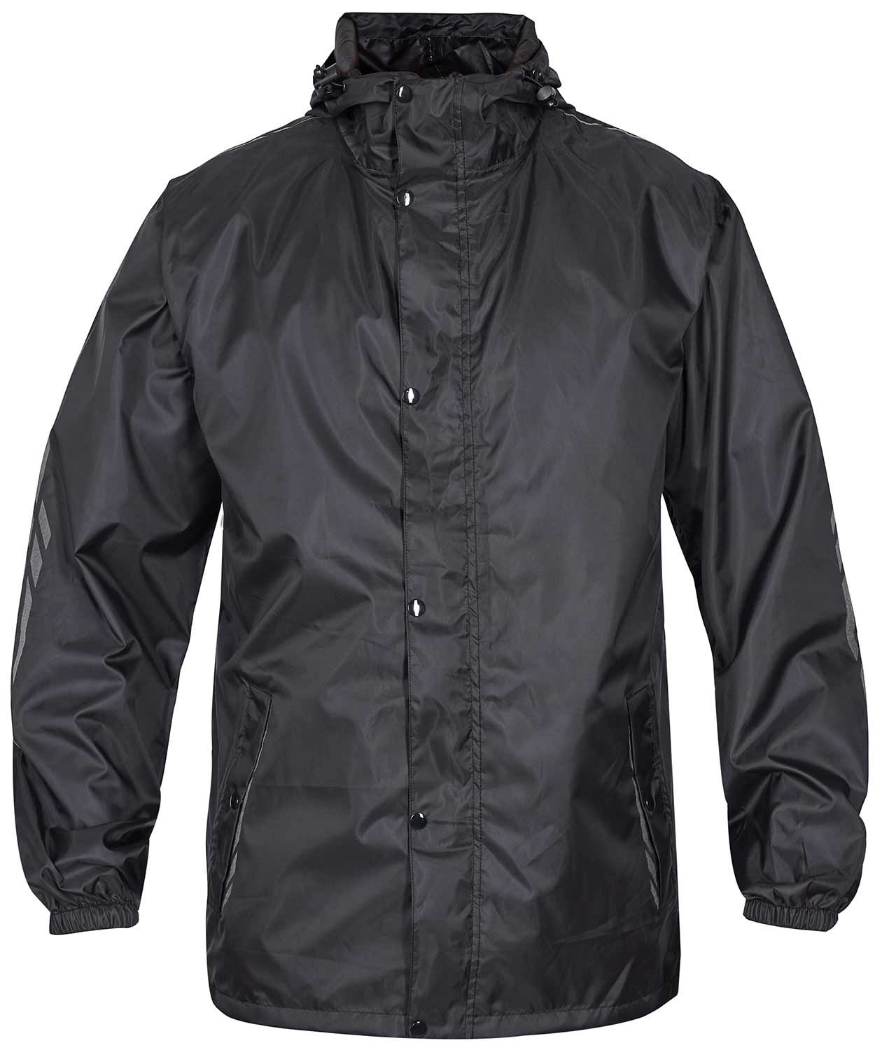 Engel regnjakke, Sort