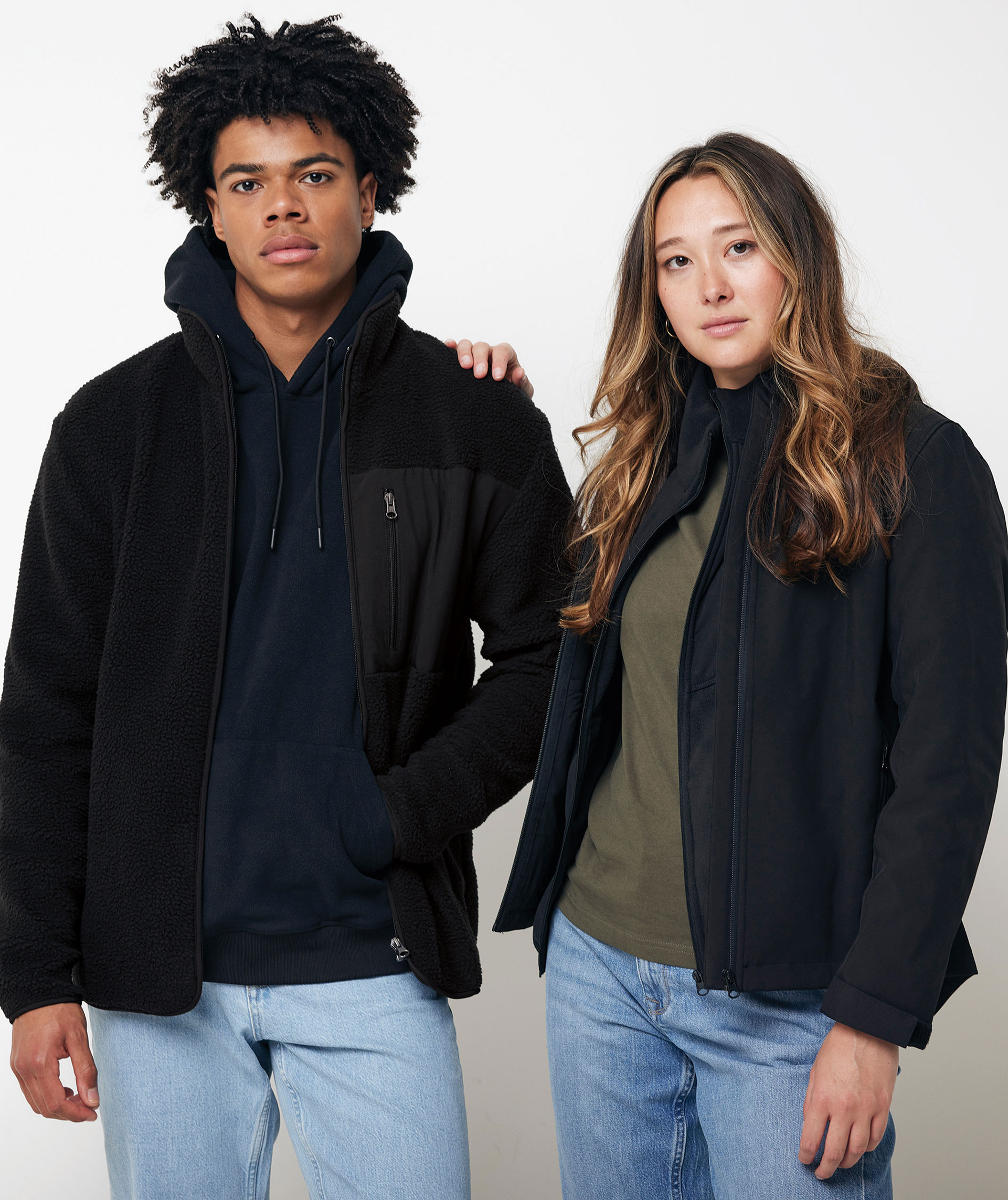 Iqoniq Diran Faserpelzjacke, Schwarz, large image number 12