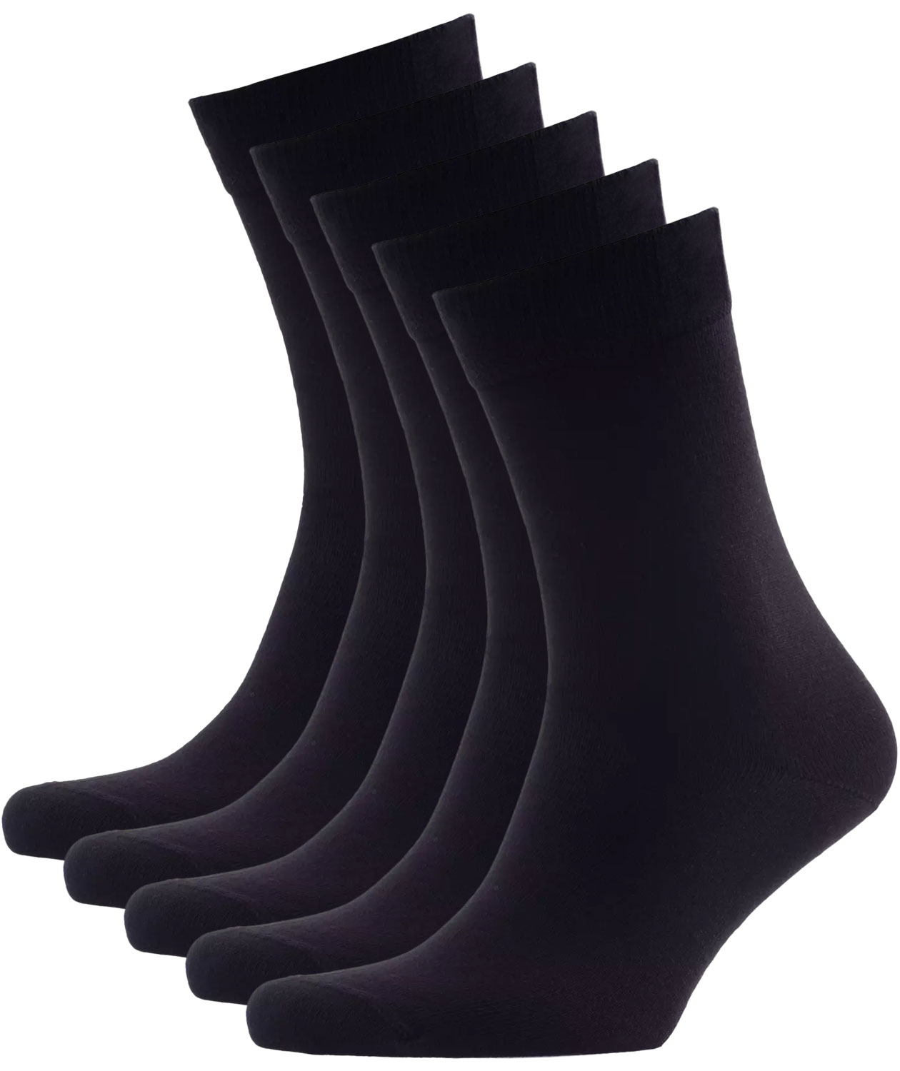 Westborn Basic 5-pak bambus str&oslash;mper