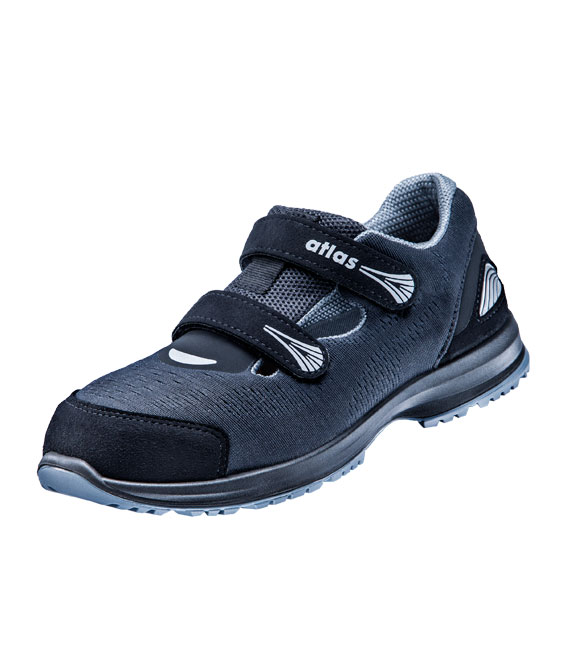 Atlas GX 260 skyddssandaler S1 dam, Svart