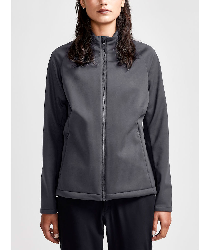 Craft Core Explore softshelljacka dam, Granit, large image number 1