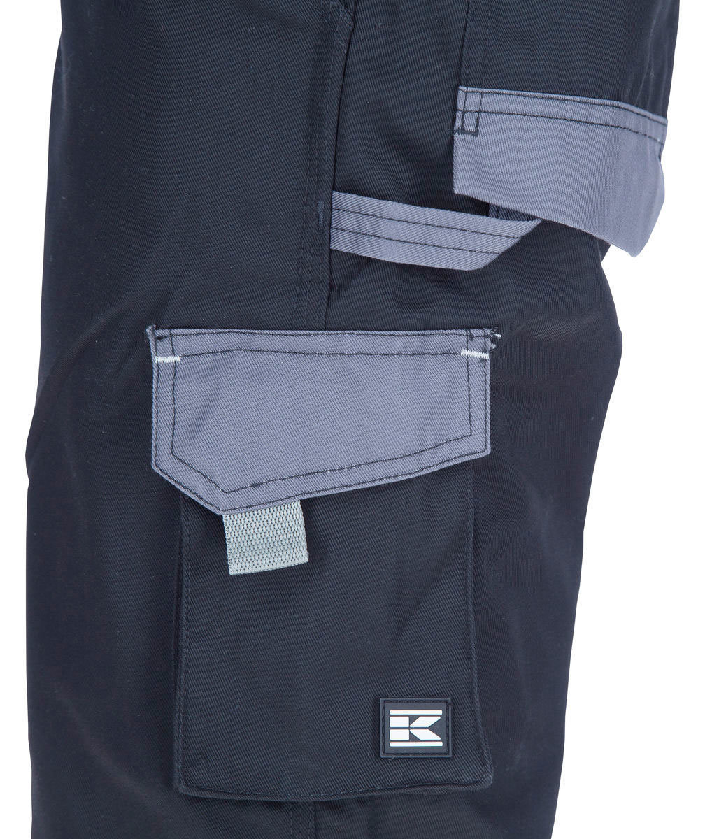 Kramp Original childrens coveralls, Black/Grey, large image number 3