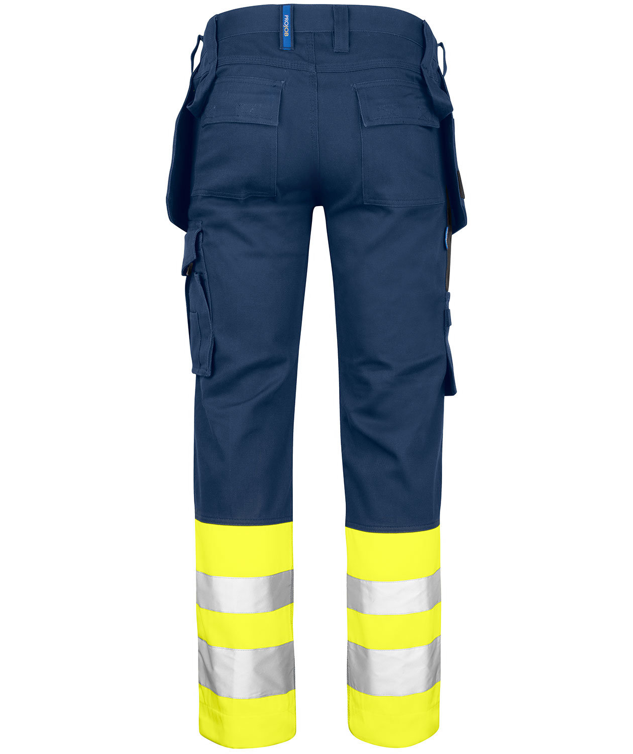ProJob hantverksbyxa 6530, Marin/Hi-Vis gul
