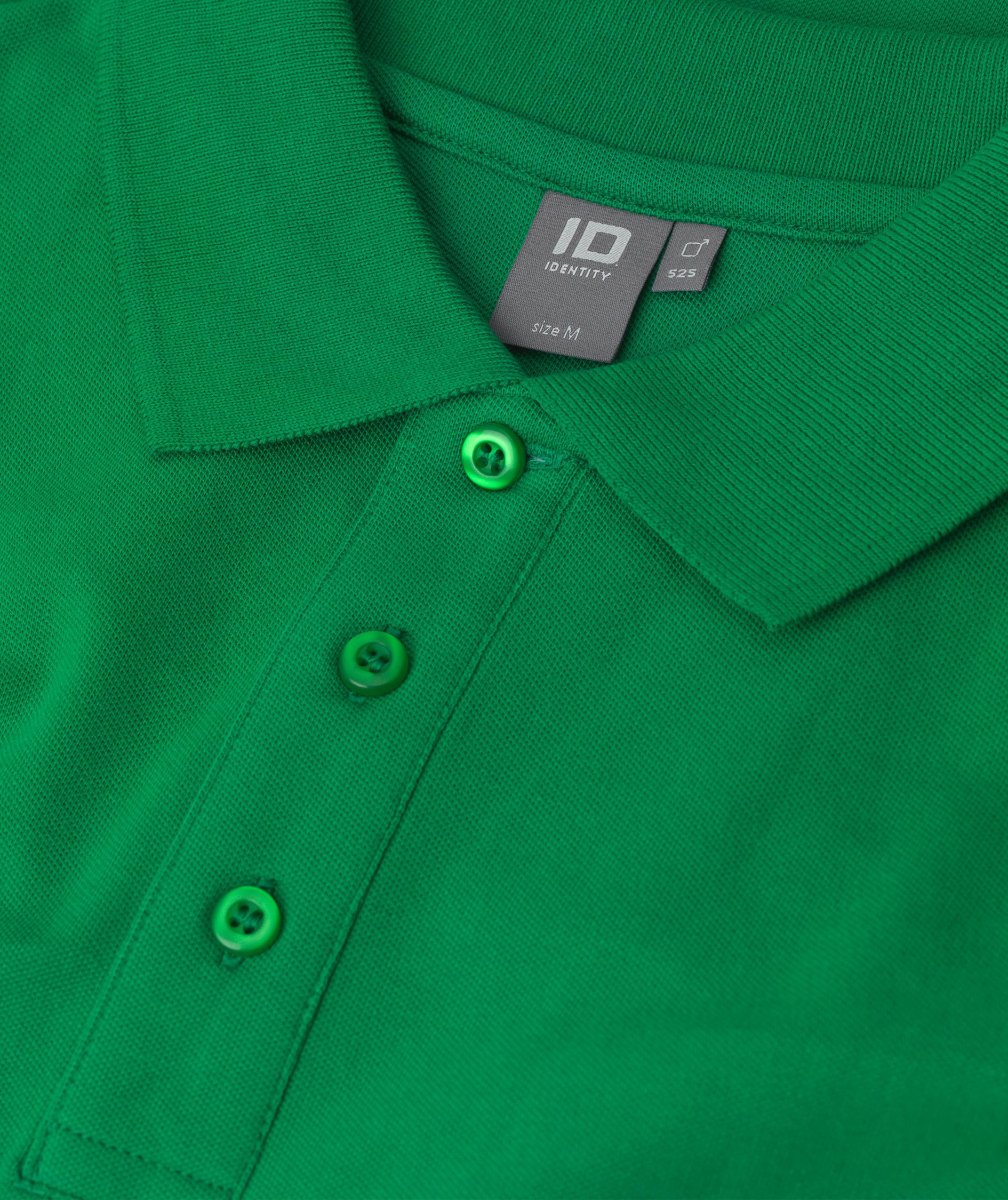 ID Stretch Polo T-shirt, Gr&oslash;n, large image number 4