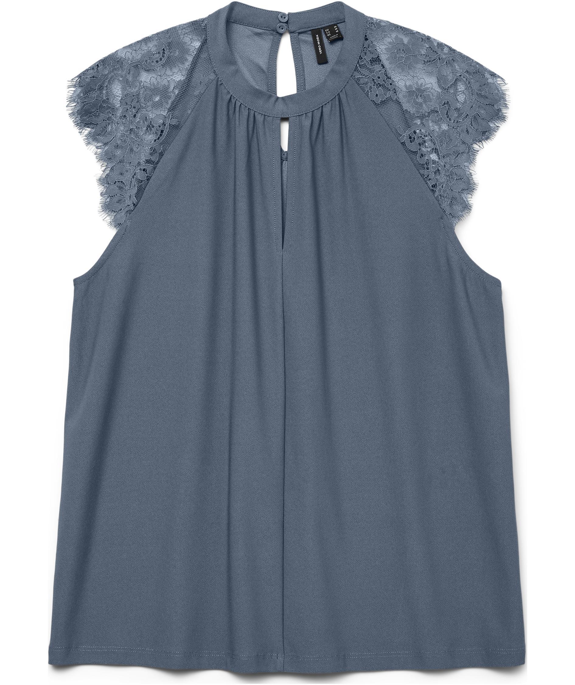 Vero Moda VMMILLA blus dam, China Blue