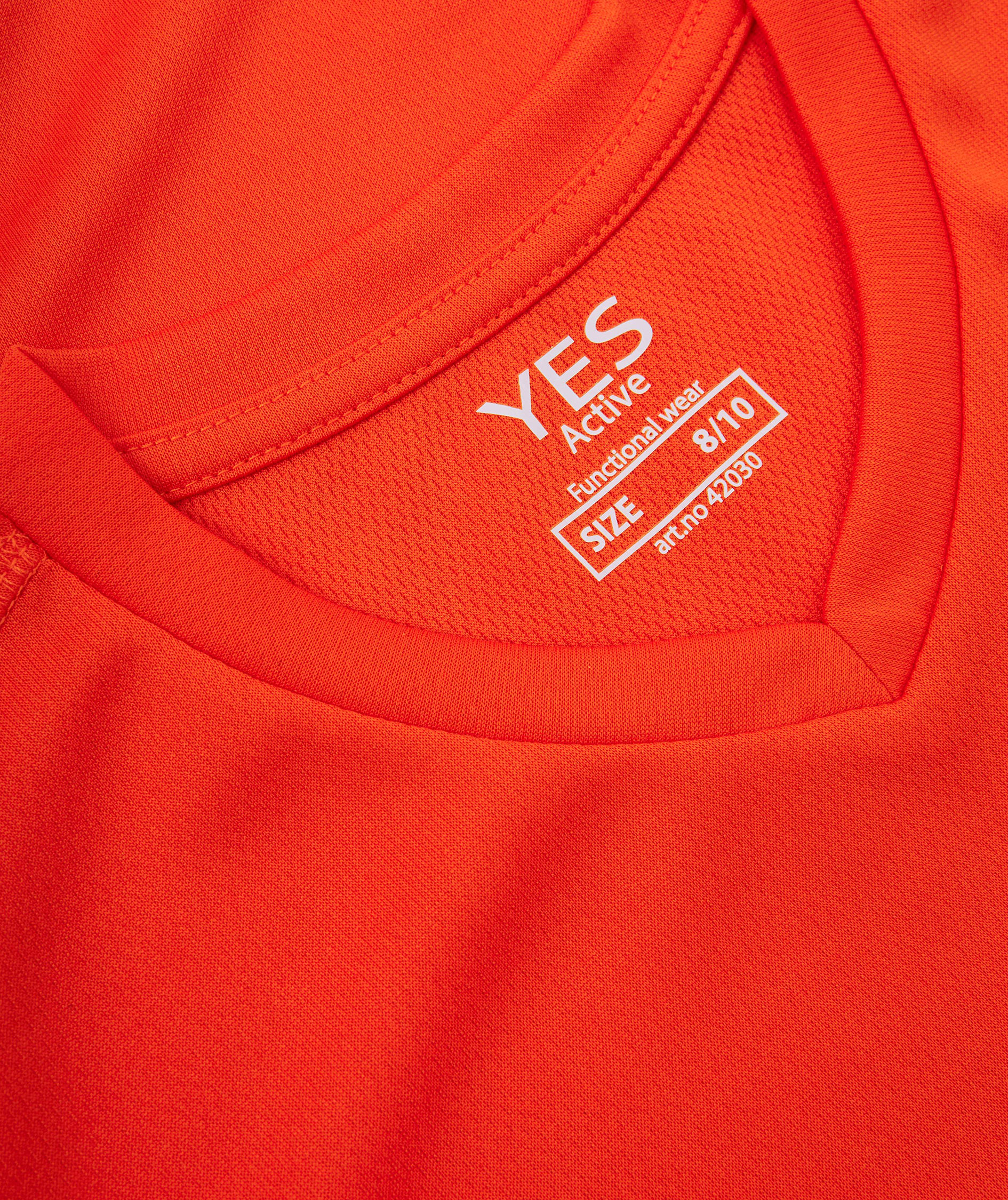 ID Yes Active T-shirt till barn, Orange, large image number 3