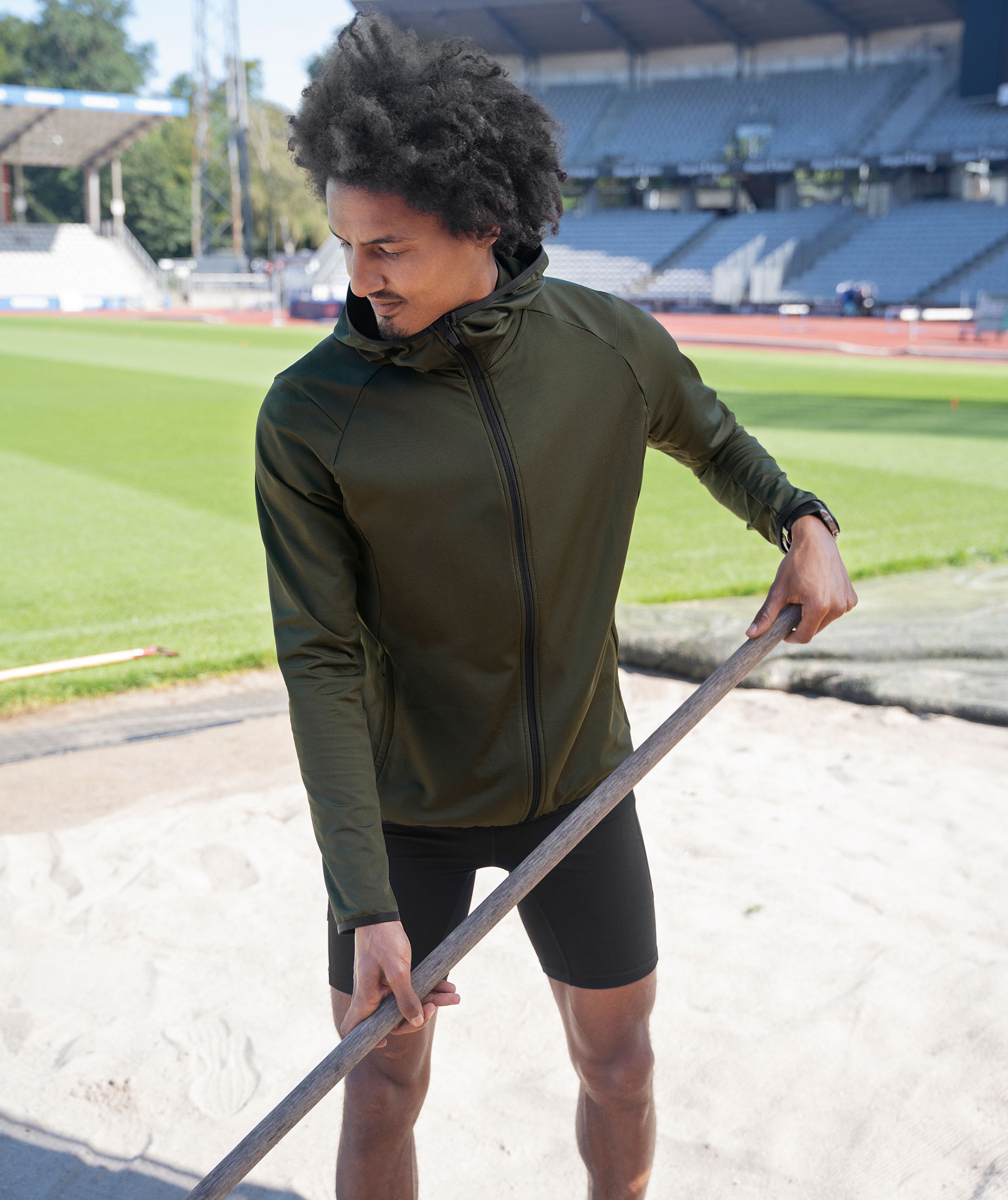 GEYSER&nbsp;cardigan, Oliv