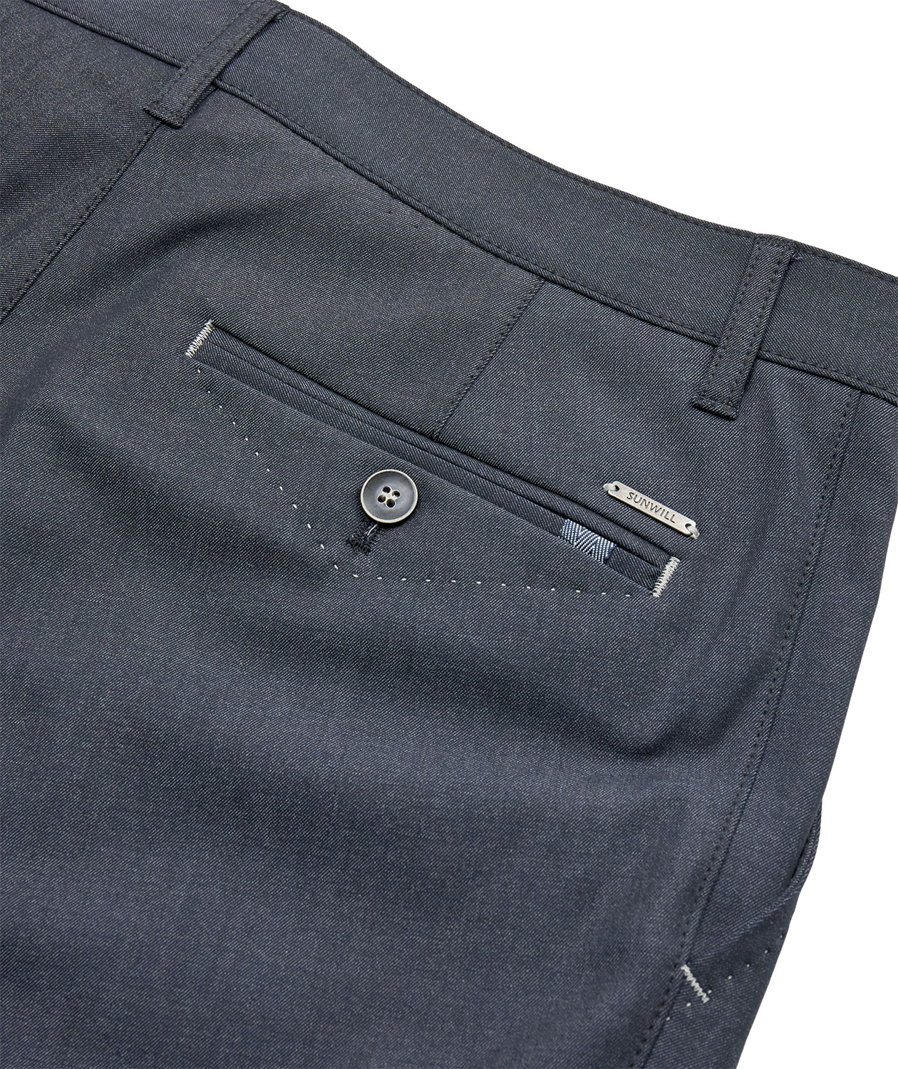 Sunwill Extreme Flexibility Modern fit chinos, Navy, large image number 6