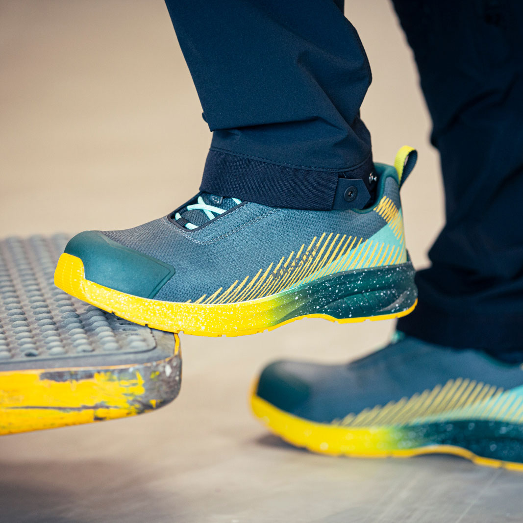 Mascot Customized women's safety shoes S1PS, Forest green/sun yellow, large image number 1