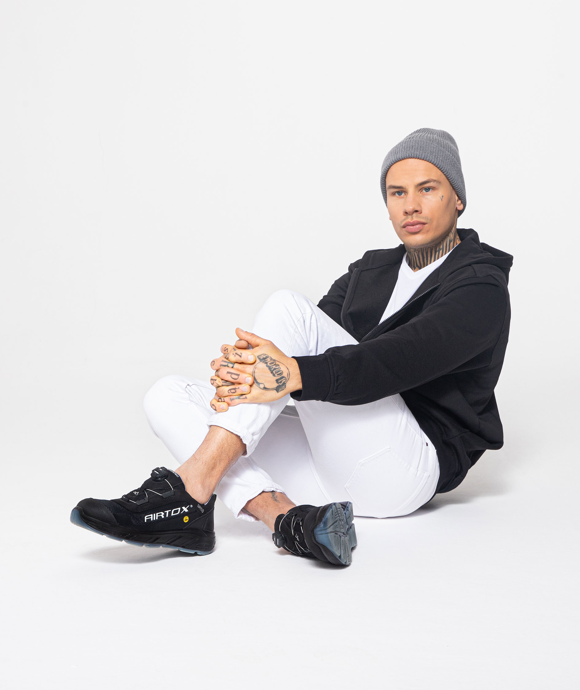 Airtox SR55 skyddsskor S1P, Svart, large image number 11