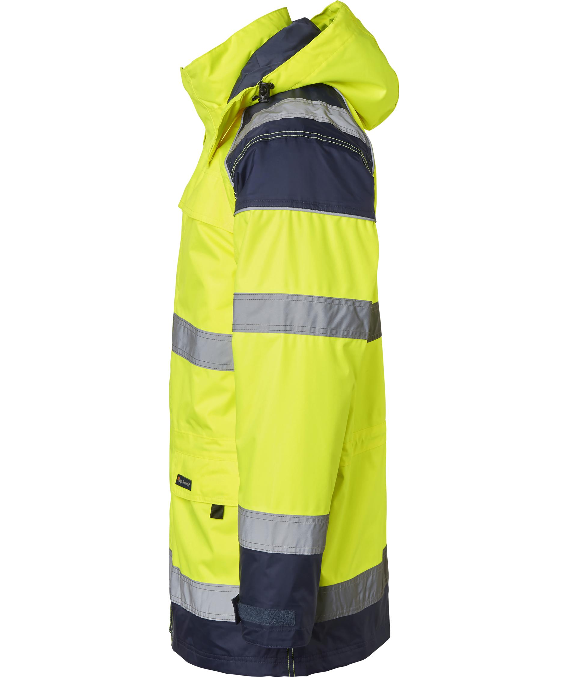 Top Swede 3-in-1 parka 126, Hi-Vis Yellow/Navy, large image number 3