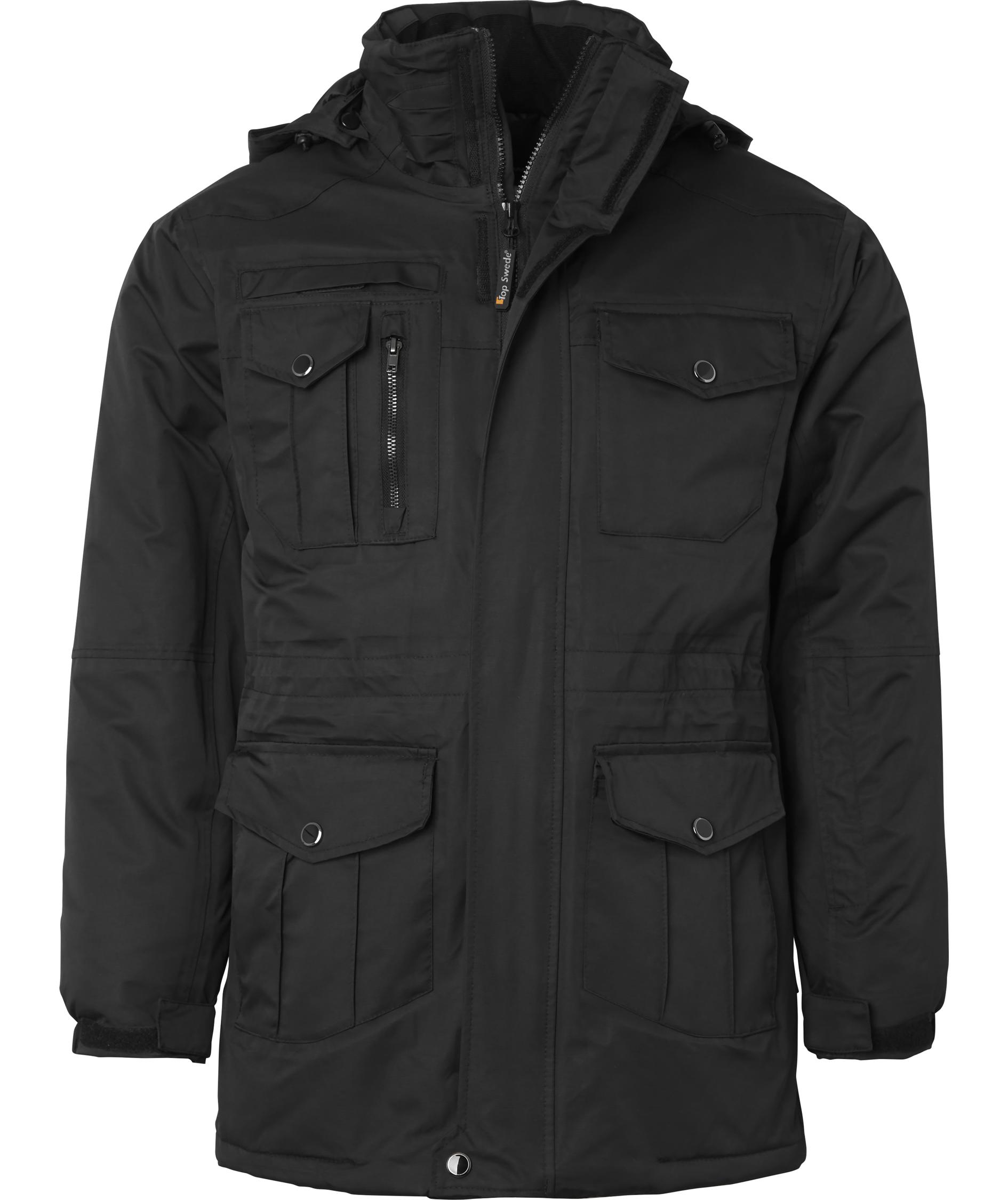 Top Swede parkas 6020, Svart
