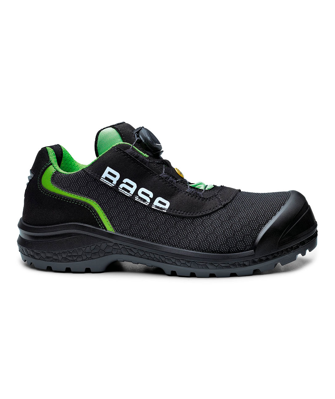 Base Be-Ready safety shoes S1P, Black/Green, large image number 0