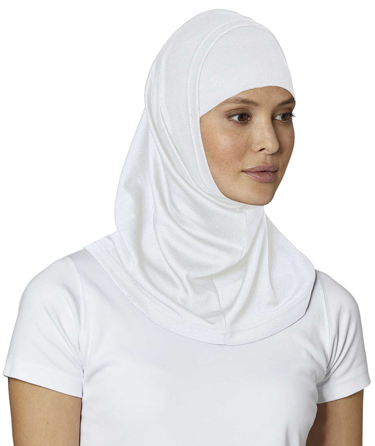 Kentaur t&oslash;rkl&aelig;de/hijab, Hvid, Hvid, swatch