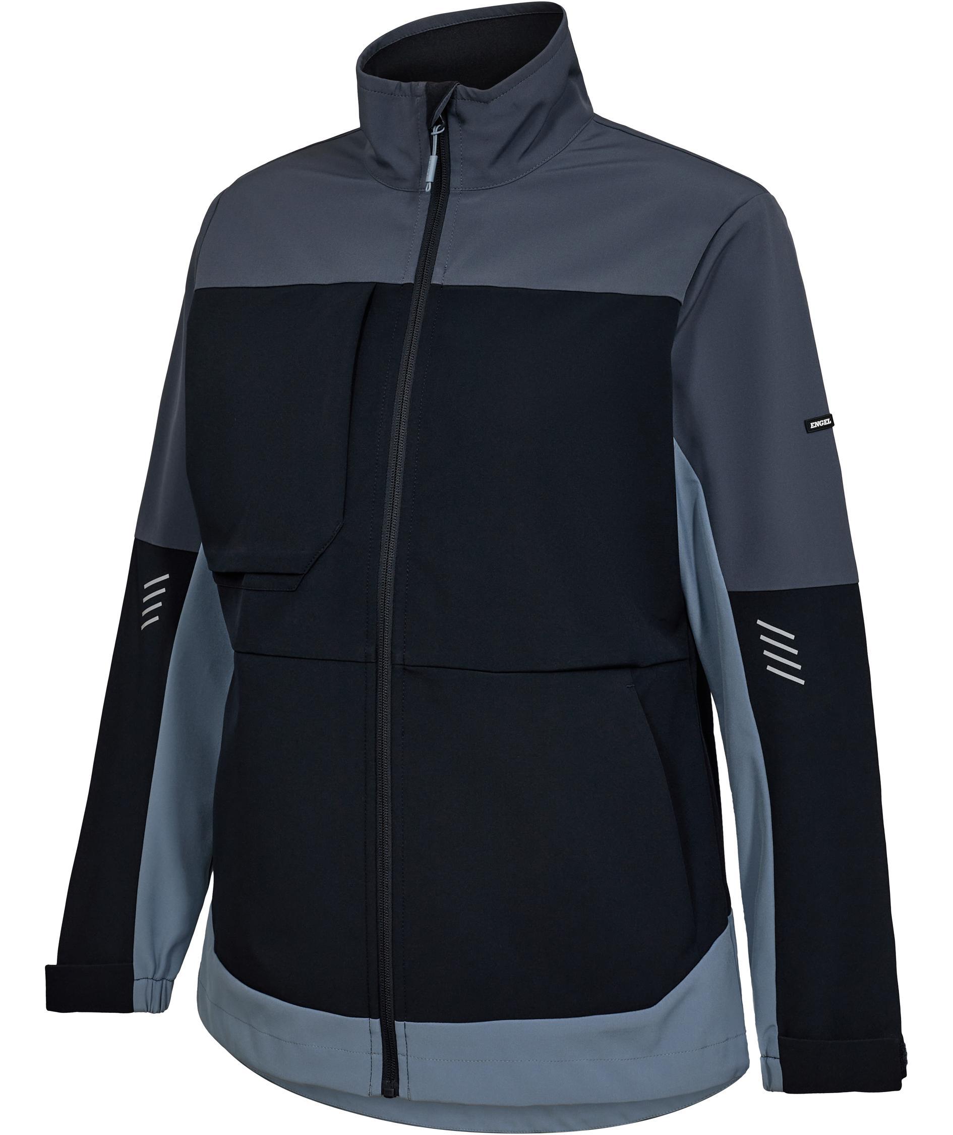 Engel Entire softshelljacka dam, Deep Blue/Dark Sea, large image number 5