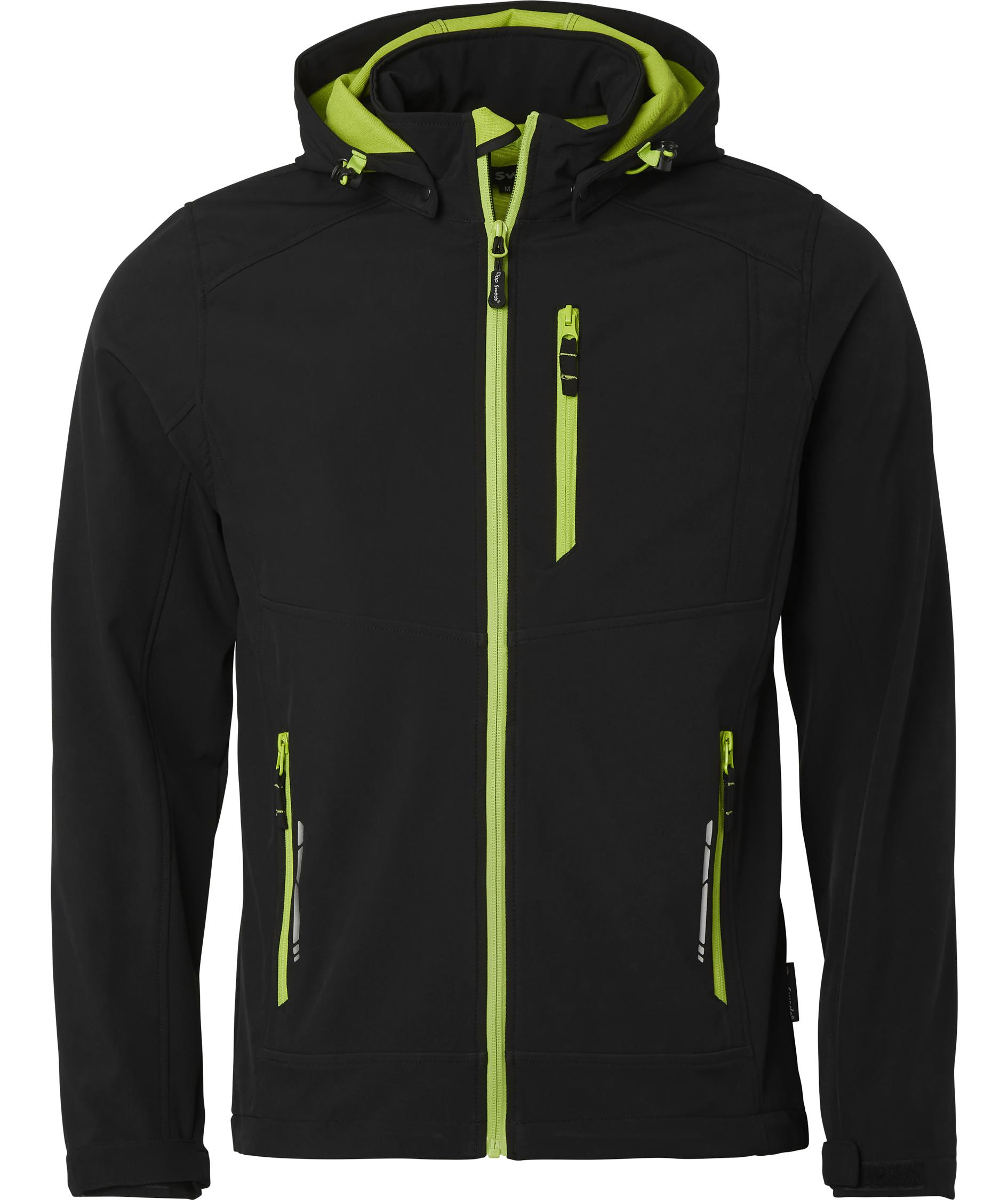 Top Swede softshelljacka 351, Svart