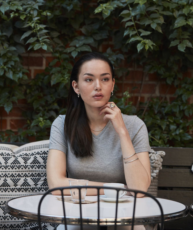 Clique Basic  T-shirt, Gr&aring; Melange