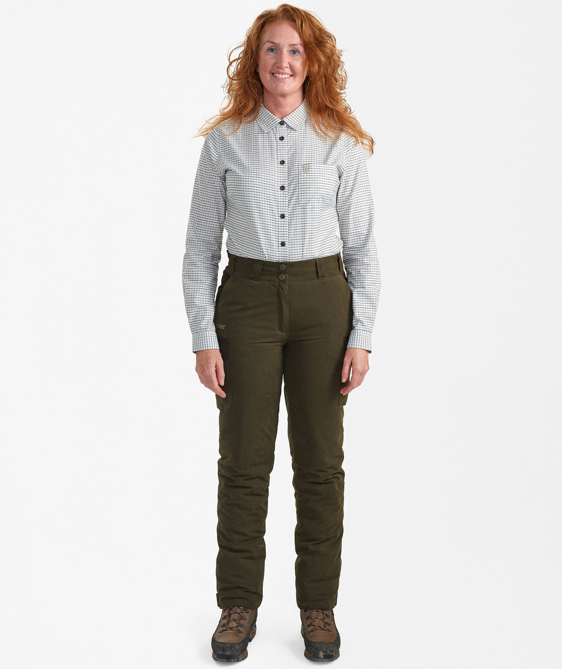 Deerhunter Eagle women's winter trousers, Tarmac green, large image number 5