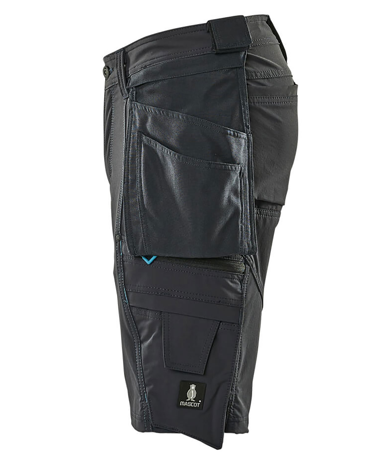 Mascot Advanced h&aring;ndverkshorts full stretch, M&oslash;rk Marine, large image number 3