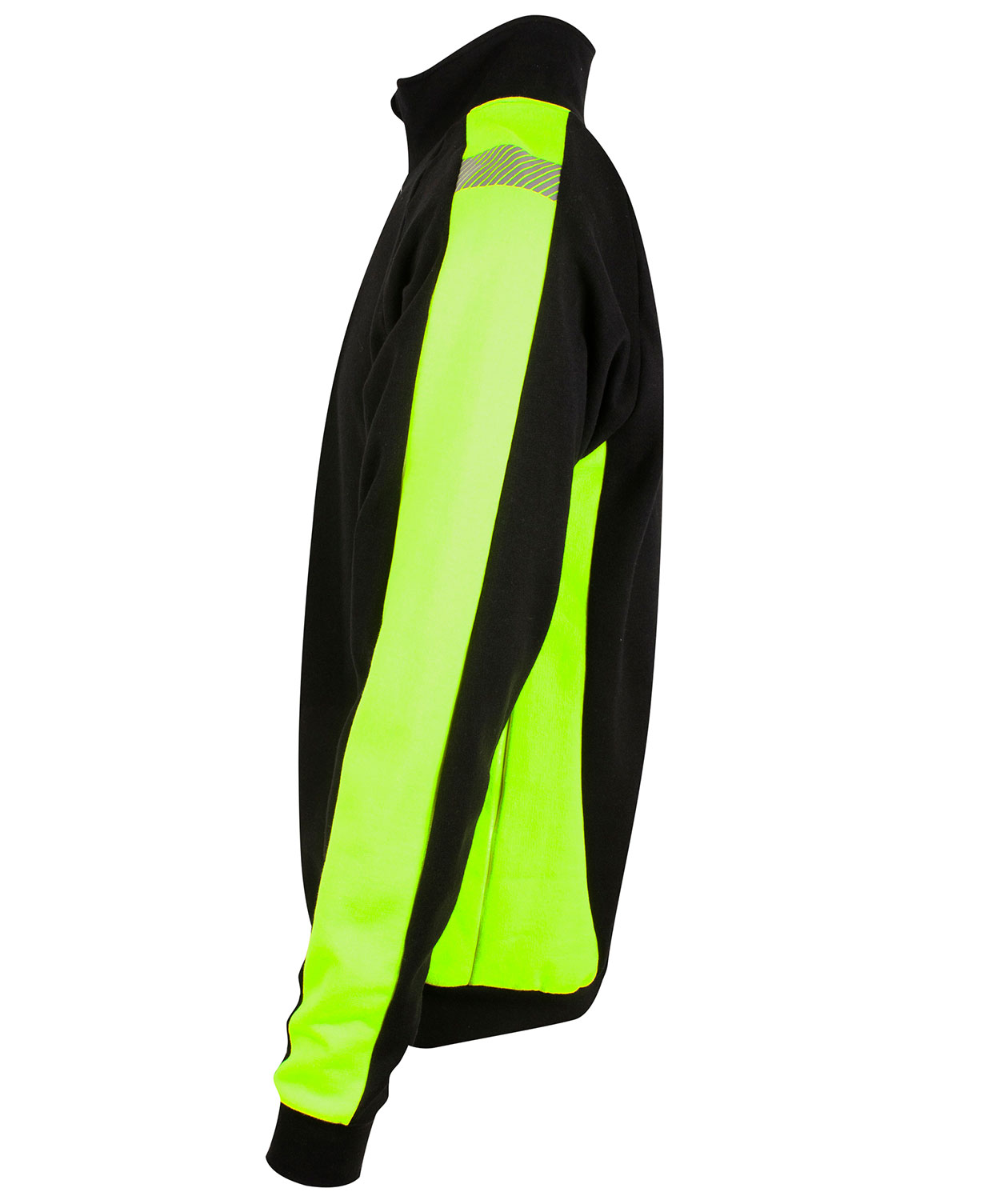 YOU Wilmington Pro sweatshirt, Black/Hi-Vis Yellow, large image number 4