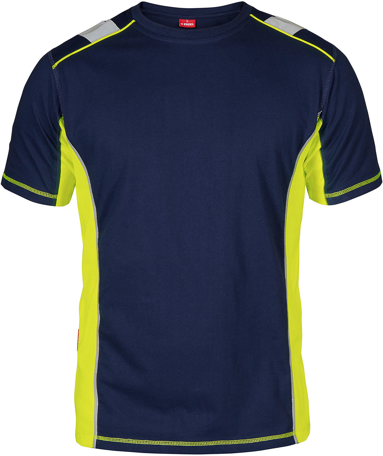 Engel Cargo T-skjorte, Blue Ink/Gul, Blue Ink/Gul, swatch