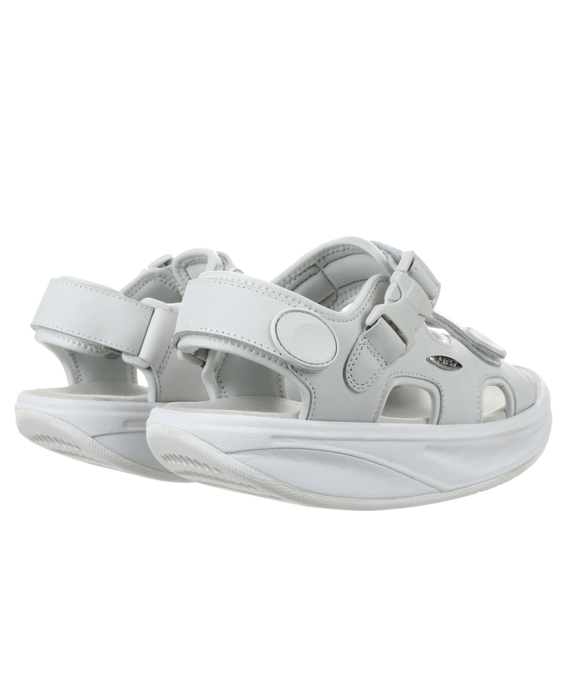 MBT Kisumu Classic dame sandaler, Hvid, large image number 2