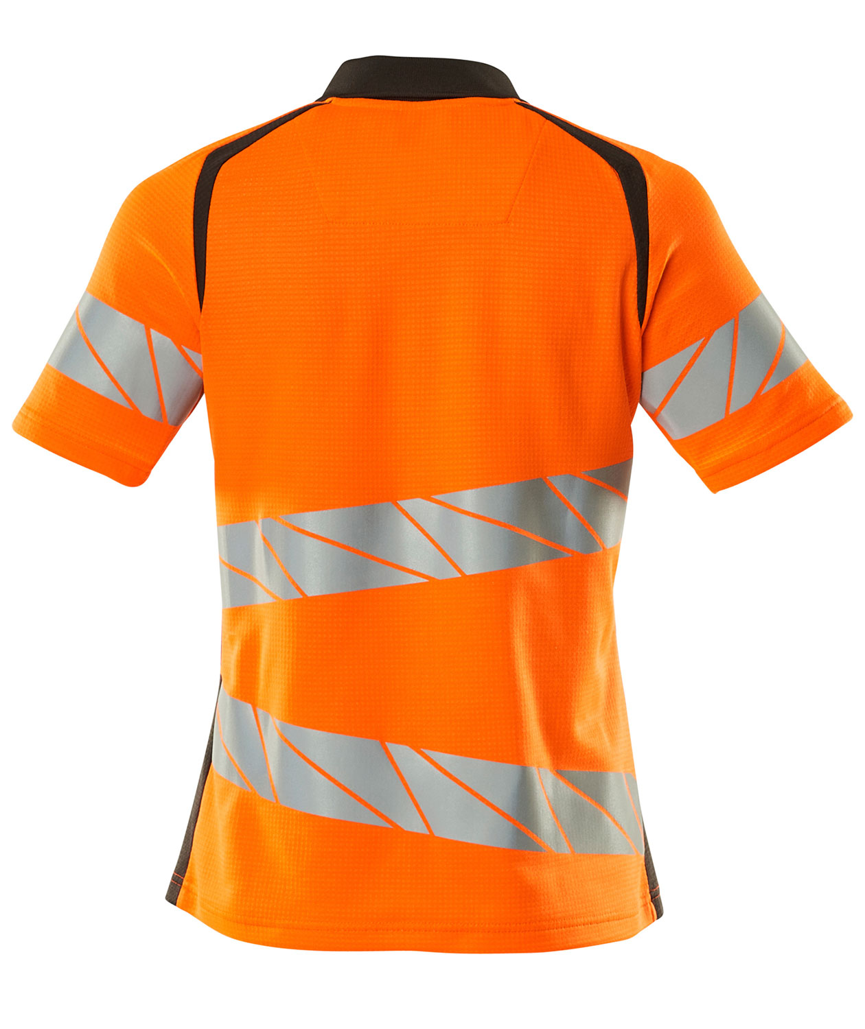 Mascot Accelerate Safe polo T-shirt dam, Varsel Orange/M&oslash;rk antracit, large image number 1