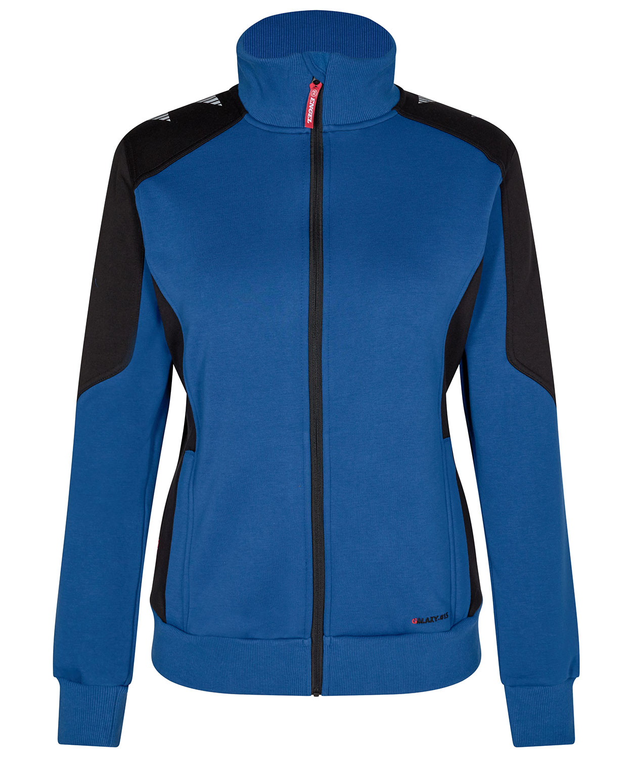 Engel Galaxy dame sweatcardigan, Surfer Blue/Svart, Surfer Blue/Svart, swatch