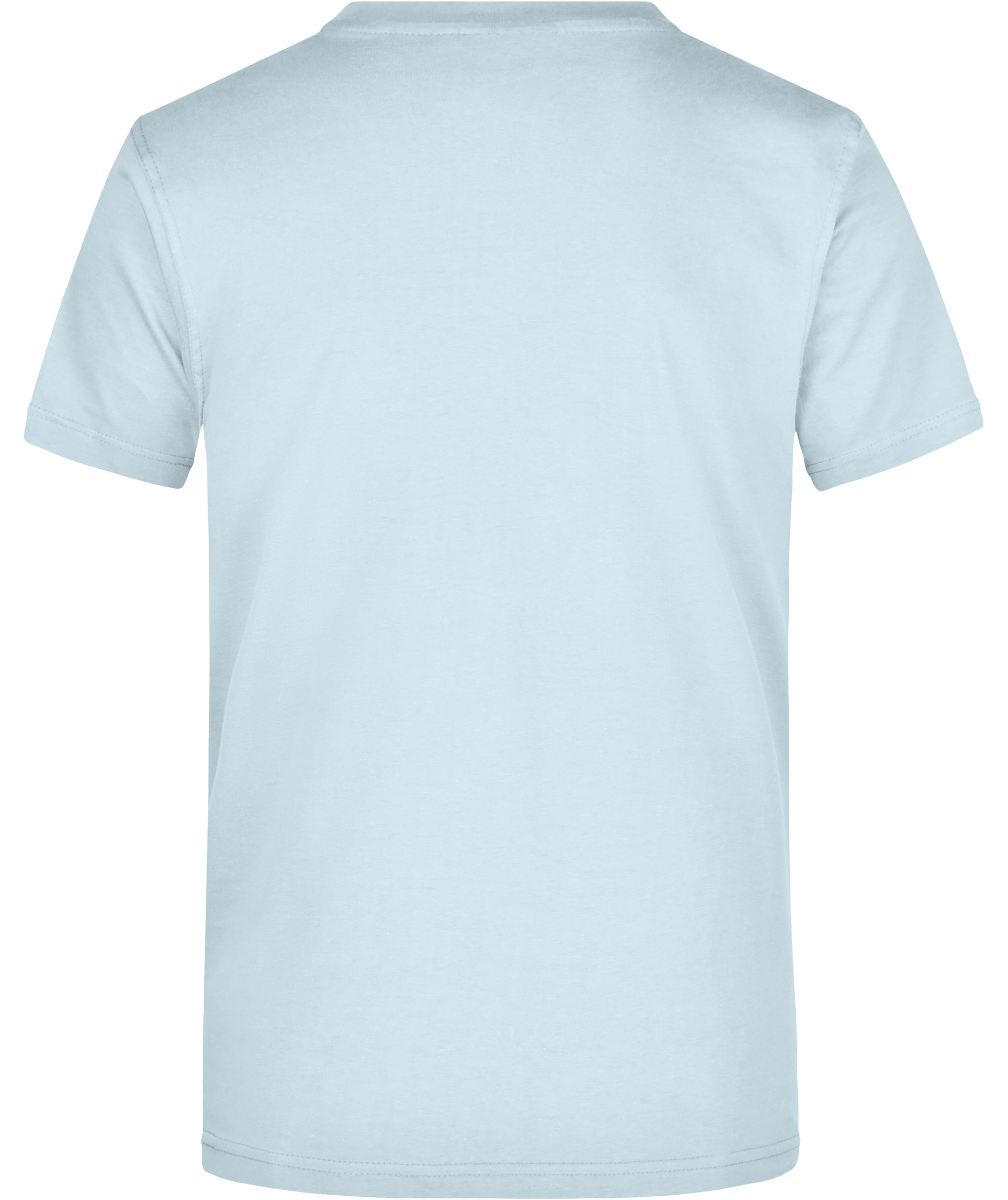 James & Nicholson T-Shirt Round-T Heavy, Light-Blue