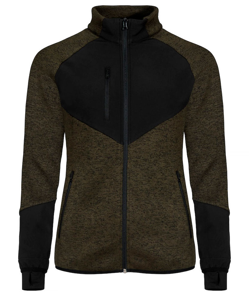 Clique Haines dame fleecejakke, Fog Green, Fog Green, swatch