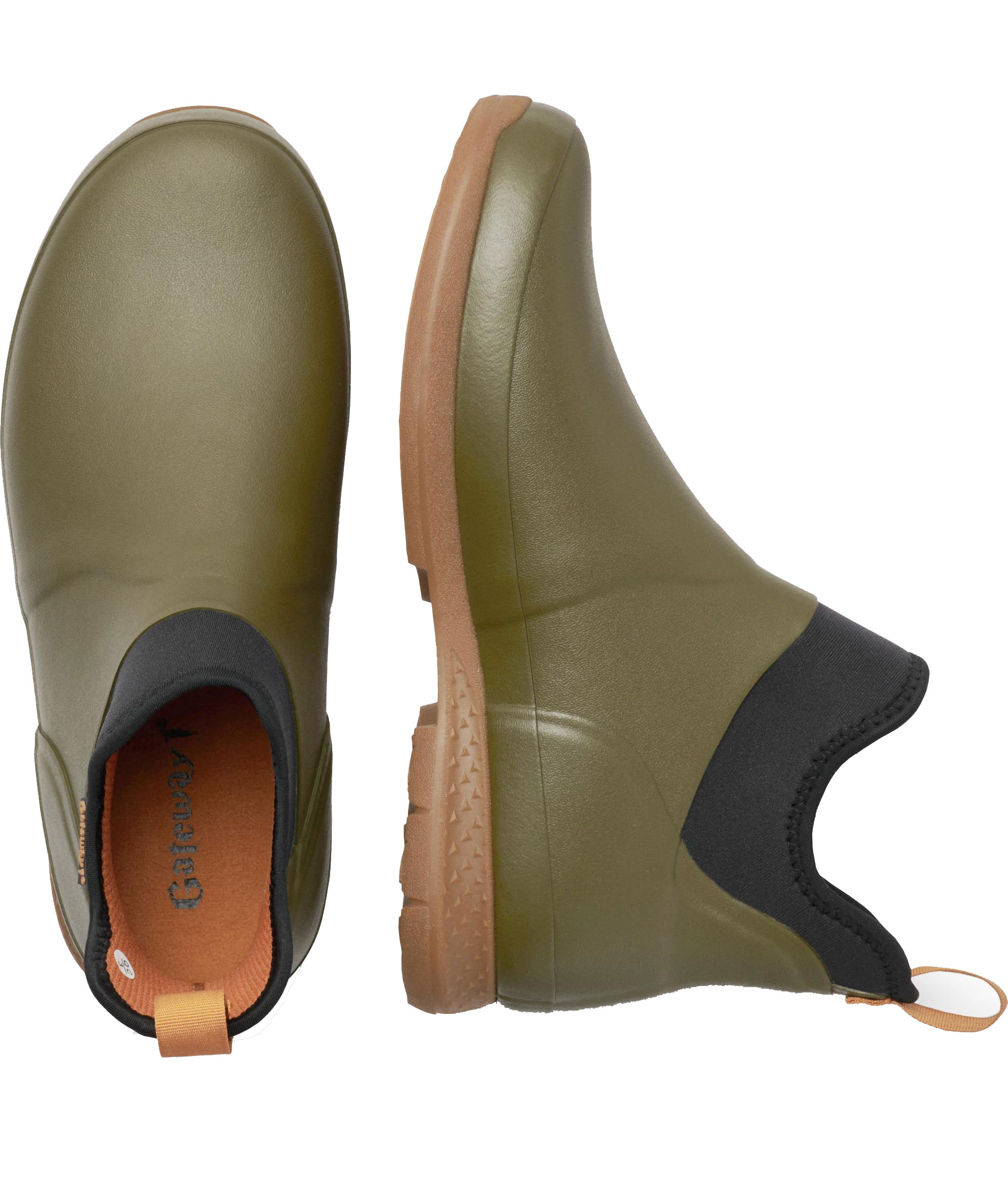 Gateway1 Jodhpur Lady 6" 4mm rubber boots, Olive, large image number 3