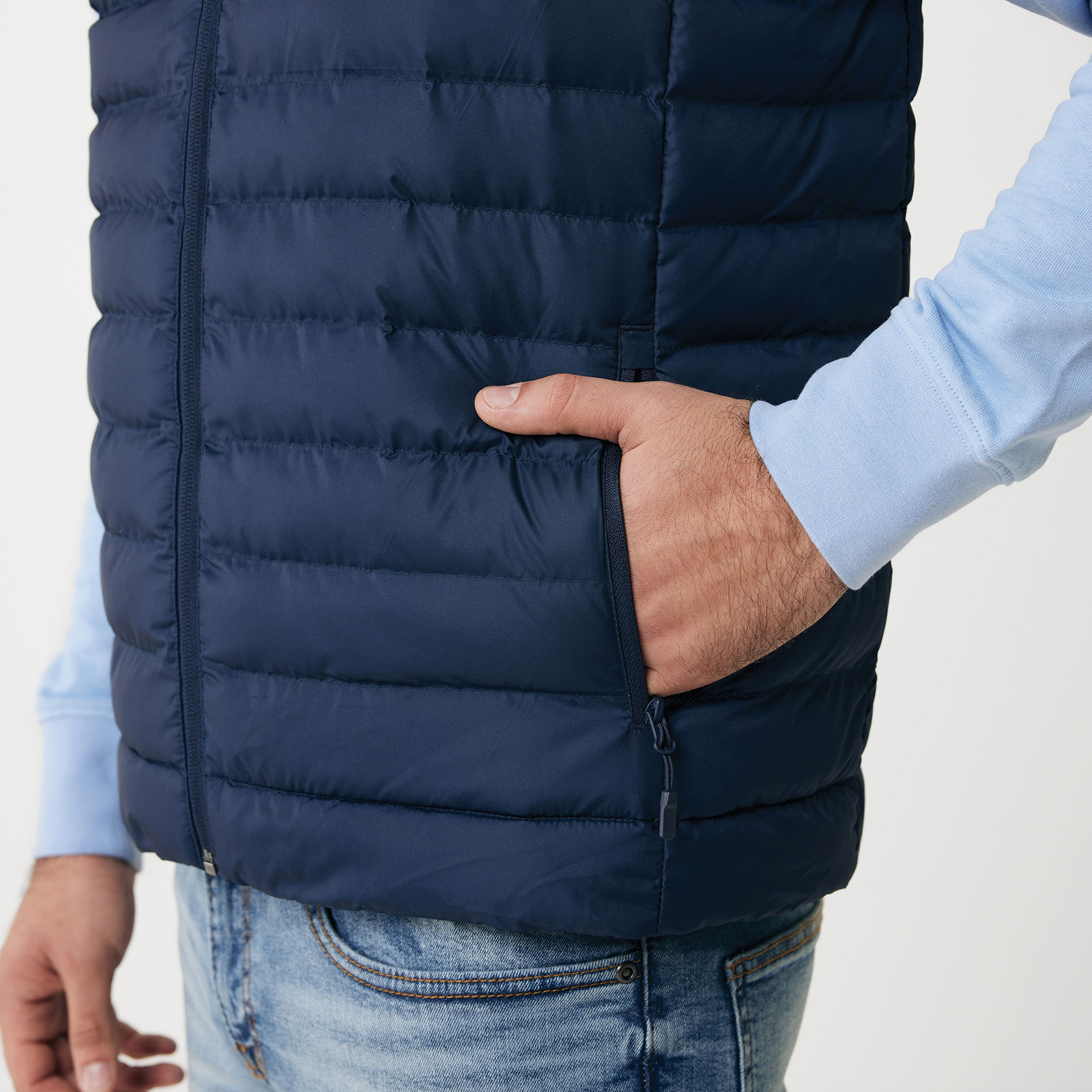 Iqoniq Meru vest, Marinebl&aring;, large image number 5