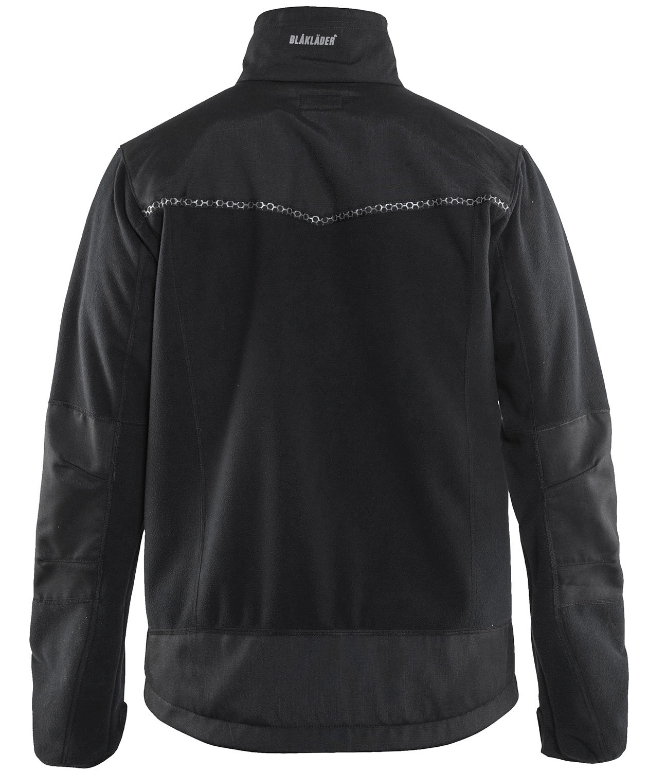 Bl&aring;kl&auml;der fleecejakke, Svart, large image number 2